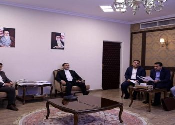 دیدار چند تن از نمایندگان مجلس با وزیر ورزش و جوانان