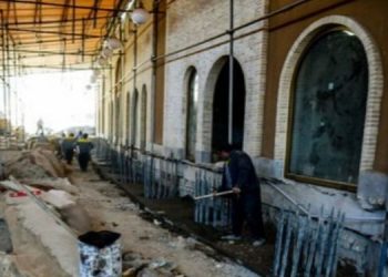 تخریب میراث سلجوقی مقابل مسجد کمر زرین اصفهان