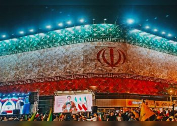 وصیت حاج‌قاسم روی دیوارنگاره انقلاب نقش بست