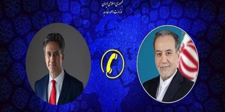 هشدار عراقچی به وزیر خارجه انگلیس درباره همکاری با متجاوزان