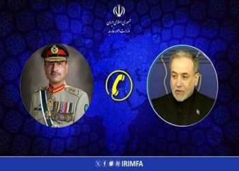 تماس تلفنی وزیر امور خارجه با فرمانده ارتش پاکستان