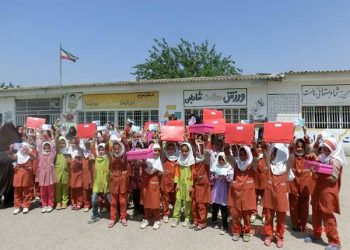 شکوهِ یک حیاط پر از لبخند؛ روزی که آرزوها به حیاط مدرسه آمدند