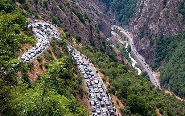 جاده چالوس دوباره به روی ترافیک باز شد