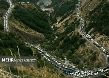 ترافیک نیمه‌سنگین در جاده‌های شمالی و آزادراه‌های ورودی به تهران