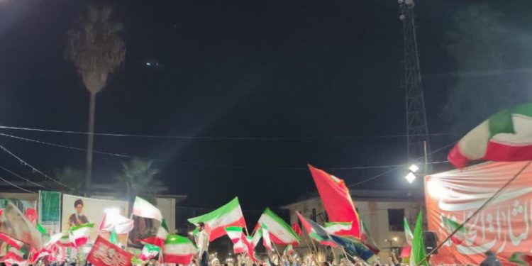شب دویست و پنجم ایستادگی «رودسریها» همزمان با سالروز وفات حضرت معصومه(س)