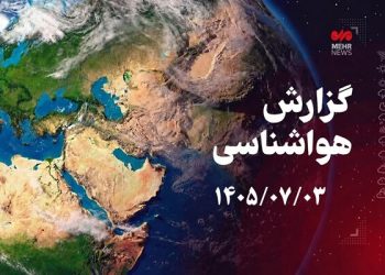 طوفان و گرد و غبار در گلستان؛ رگبارهای پراکنده از امشب شروع می‌شود