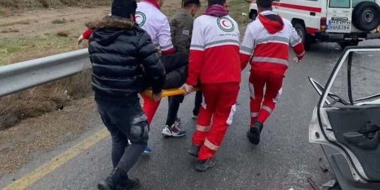 واژگونی پژو ۲۰۶ در محور آشخانه، یک کشته و سه زخمی بر جا گذاشت