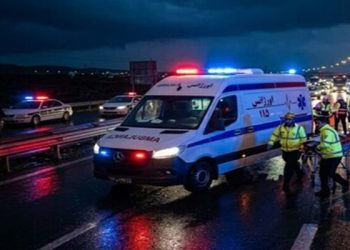 واژگونی پژو پارس در جاده بوکان ـ میاندوآب، جان ۲ نفر را گرفت