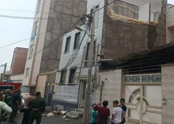 انفجار گاز در واحد مسکونی میانه، یک نفر را مصدوم کرد