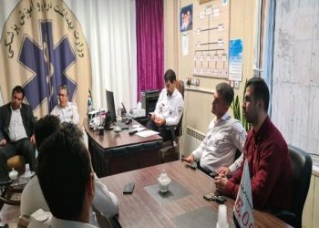 اورژانس کردستان، سناریوی آب‌گرفتگی بیمارستان دهگلان را شبیه‌سازی کرد