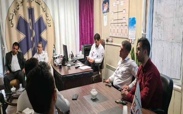 اورژانس کردستان، سناریوی آب‌گرفتگی بیمارستان دهگلان را شبیه‌سازی کرد