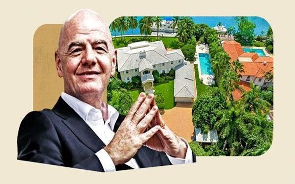 جنجال مالی تازه برای اینفانتینو؛ حقوق میلیونی و ویلای مجلل!
