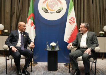 دیدار وزیر مشاور امور خارجه الجزایر با عراقچی
