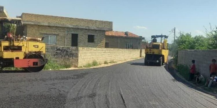 آسفالت معابر ۲۶۱ روستای آذربایجان‌شرقی به پایان رسید